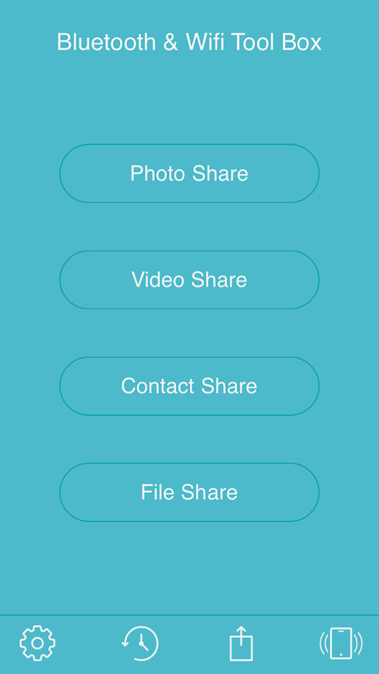 Bluetooth & Wifi Tool Box- Photo Share Video Share - 3.0 - (iOS)