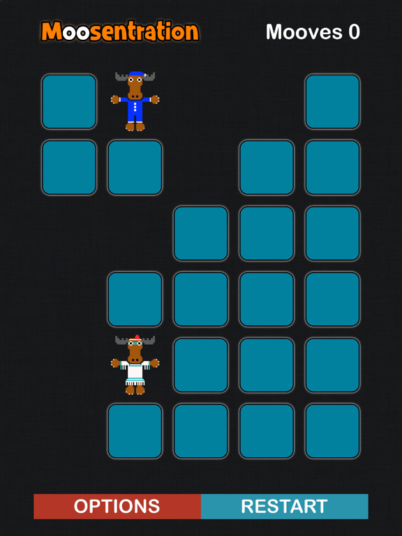 Screenshot #3 for Moosentration Matching Game