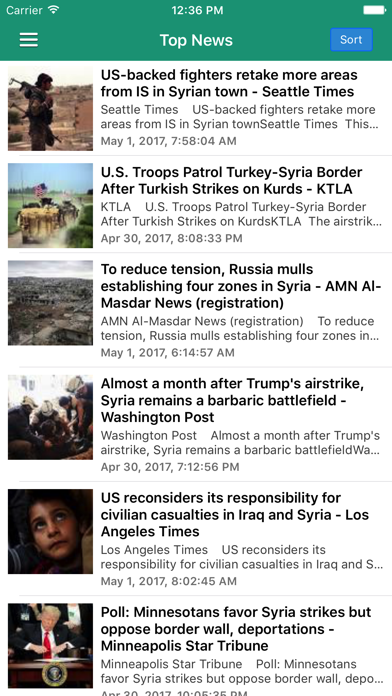 Screenshot #1 pour Syria News Now - Latest Updates in English