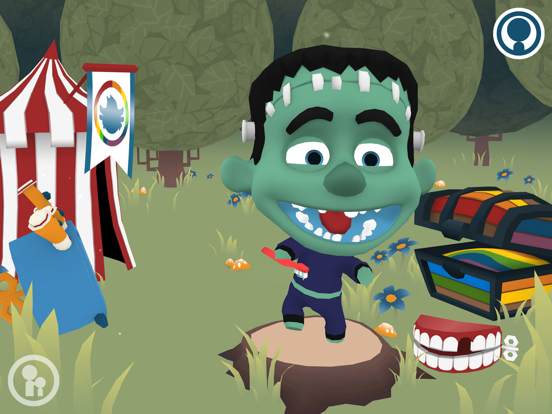 Brusheez - The Little Monsters Toothbrush Timer iPad screenshot 3 - Education app