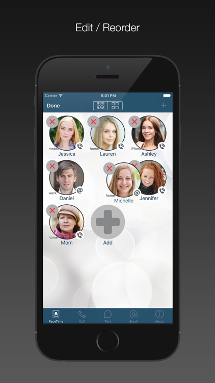 FaceDial PRO for FaceTime, Call, Text Photo Dialer screenshot-3