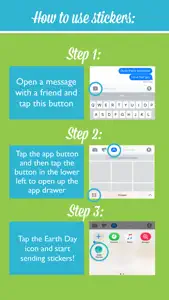 Earth Day - Stickers screenshot #5 for iPhone