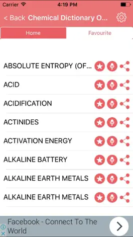 Game screenshot Chemical Dictionary - Terms Definitions apk