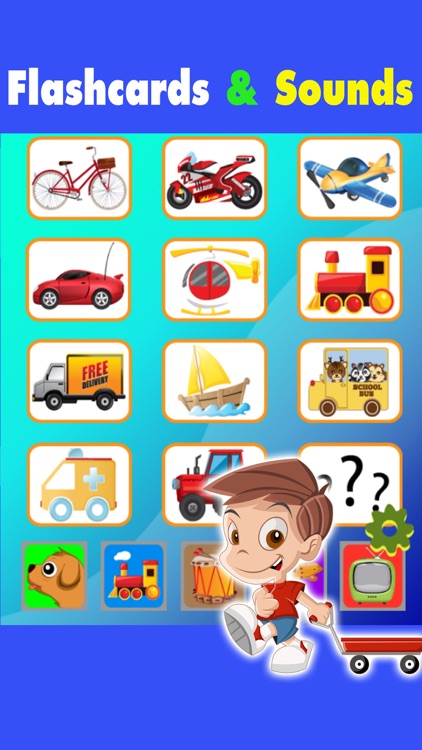 Toddlers learning with preschool game
