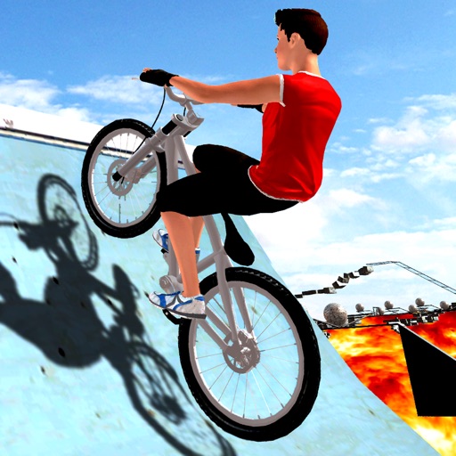 BMX Bicycle Rider Stunt Man: Floor Is Lava Icon