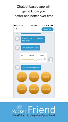 Game screenshot PocketFriend Digital Therapy hack