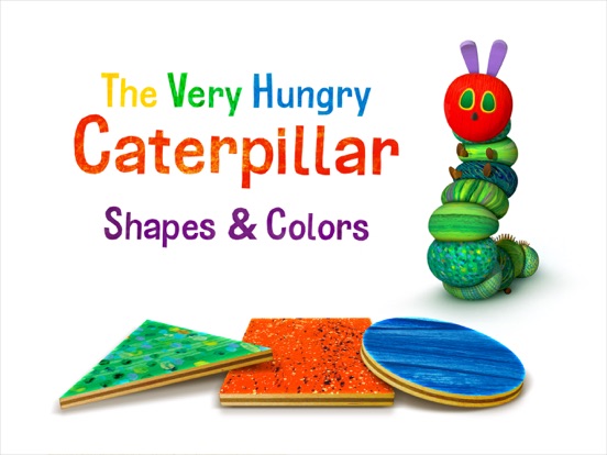 Very Hungry Caterpillar Shapes iPad app afbeelding 1