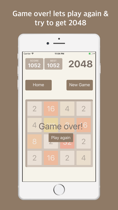 Screenshot #3 pour 2048 - puzzle number