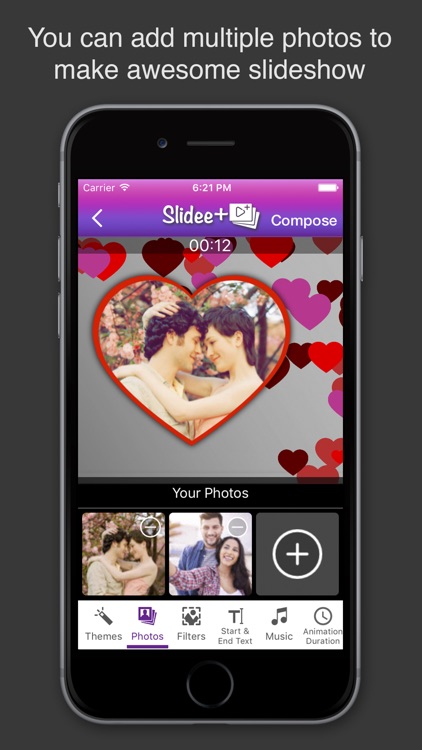 Slidee+ Slideshow Movie Maker & Editor with Music screenshot-0