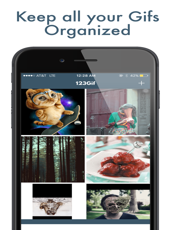 123Gif - Simple Gif Making iPad screenshot 1 - Photo & Video app