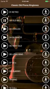 Classic Old Phone Ringtones - Retro Vintage Sounds screenshot #2 for iPhone