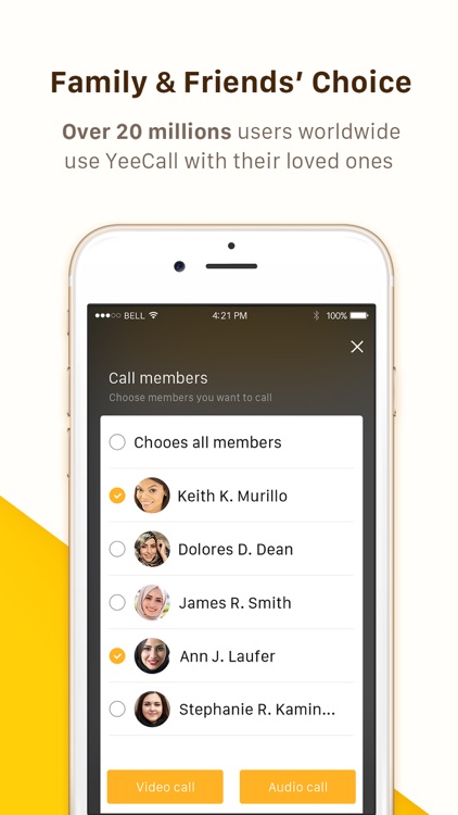 YeeCall Messenger - Family Video/Voice Call & Chat screenshot-4