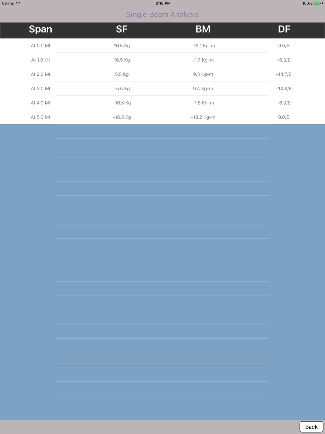 Screenshot 8 of SimpleBeamAnalysis