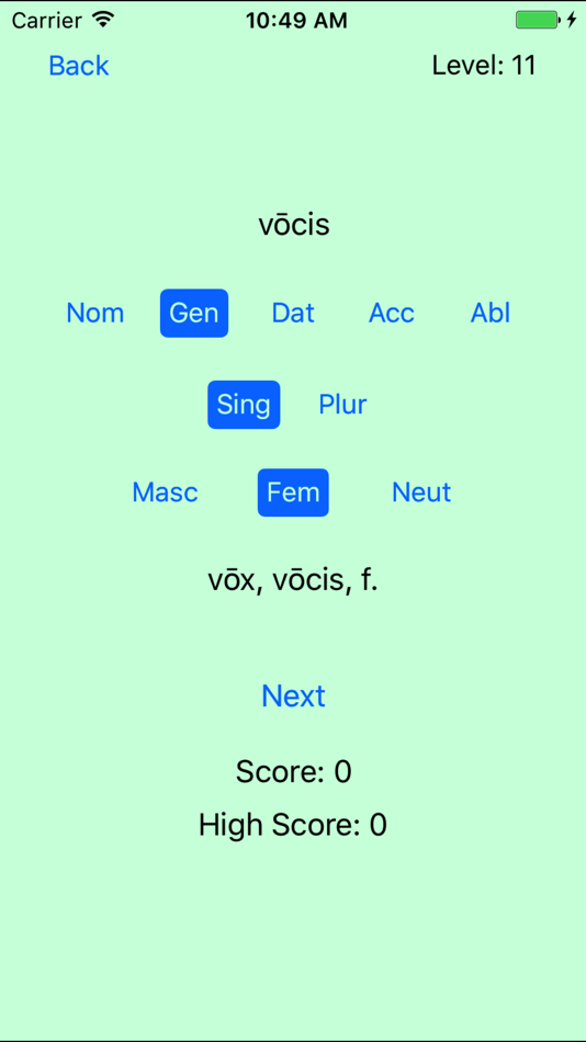 #4. Latin App (iOS) 由: Andrew Sweet