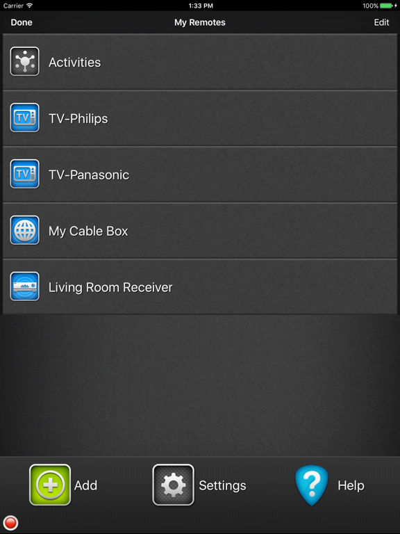 TuneLink Home iPad screenshot 5 - Music app