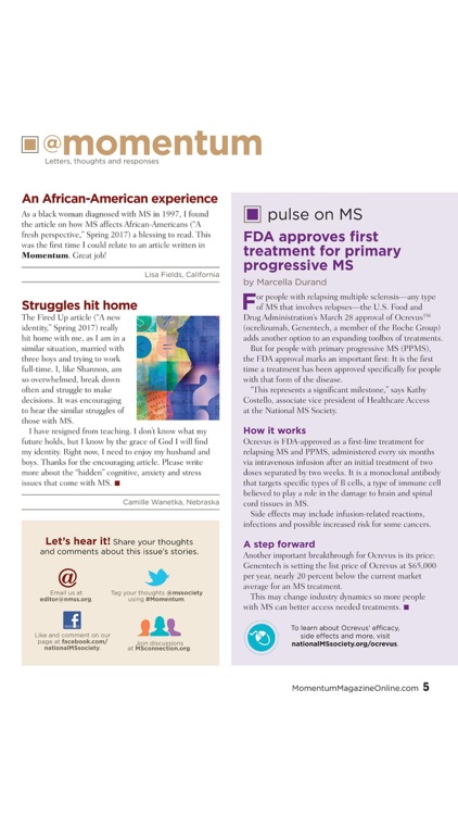 Momentum | National MS Society screenshot-4