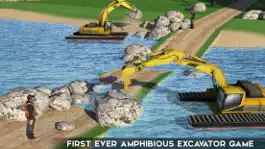 Game screenshot Amphibious Excavator Crane & Dump Truck Simulator mod apk