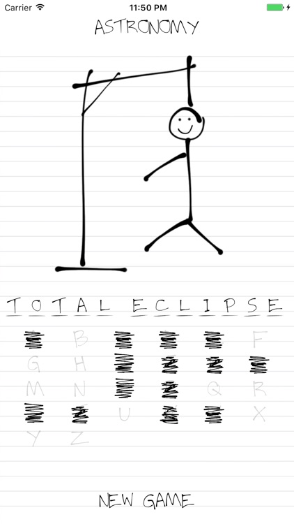 Hangman: Astronomy screenshot-3