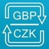 British Pounds / Czech Korunas currency converter