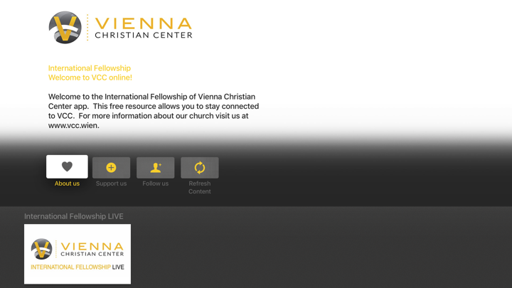 Screenshot #1 pour Vienna Christian Center