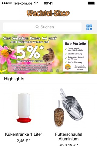 Wachtel-Shop screenshot 2