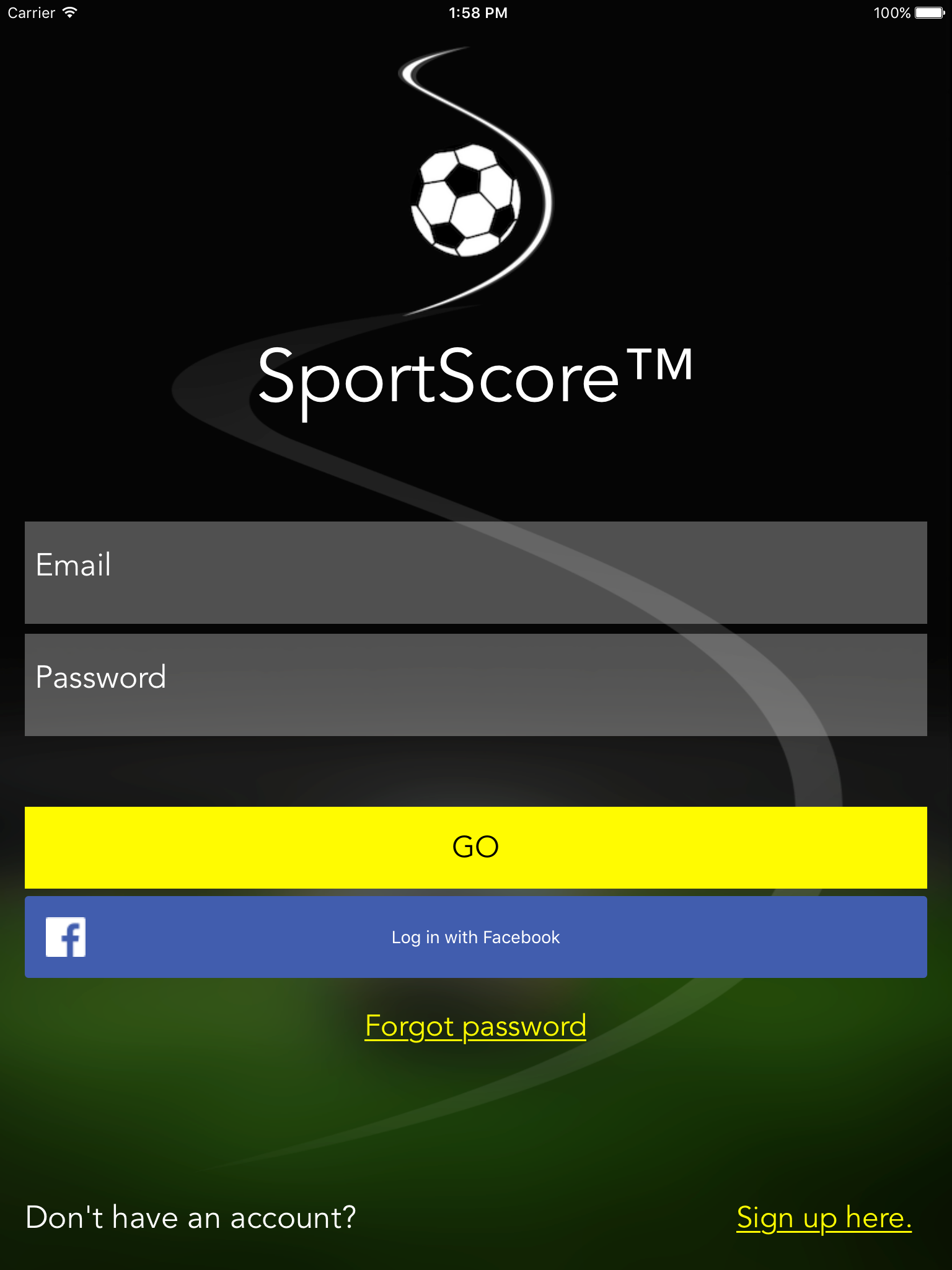 Sport Score App