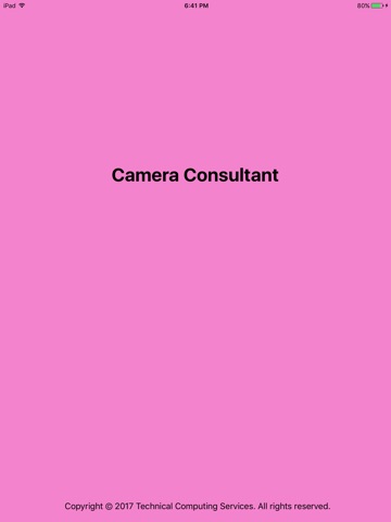 Camera Consultant screenshot 2