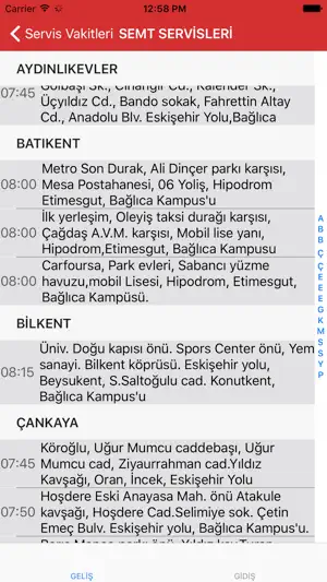 Başkent Öğrenci Asistanı screenshot 2