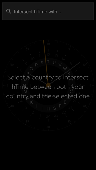 hTime iPhone screenshot