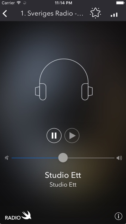 Sverige Radios - Top stationer Musik Player FM