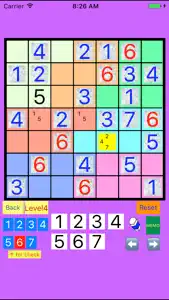 6x6 & 7x7 & 8x8 SUDOKU from Easy to Difficult screenshot #4 for iPhone