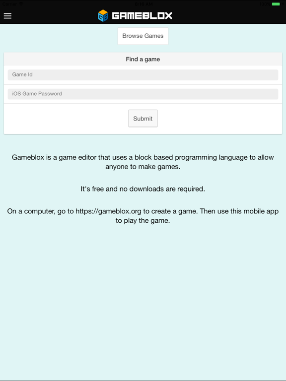 Screenshot #4 pour Gameblox