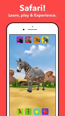 Game screenshot Zebra Safari Animals - Kids Game for 1-8 years old mod apk