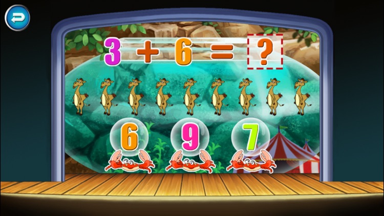 Circus Math School- Toddler & Kids Learning Games screenshot-3