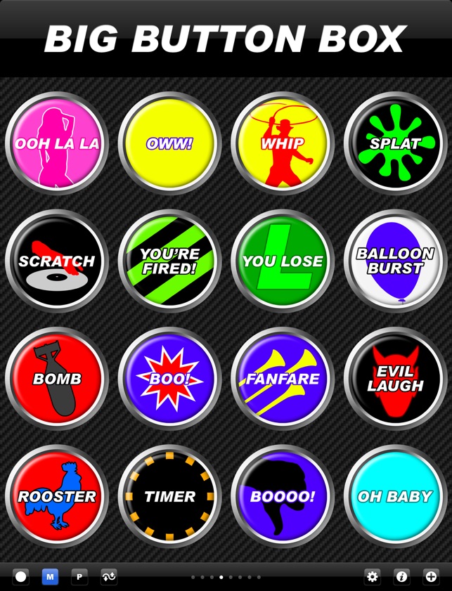 Big Button Box HD - funny sound effects & sounds on the App Store