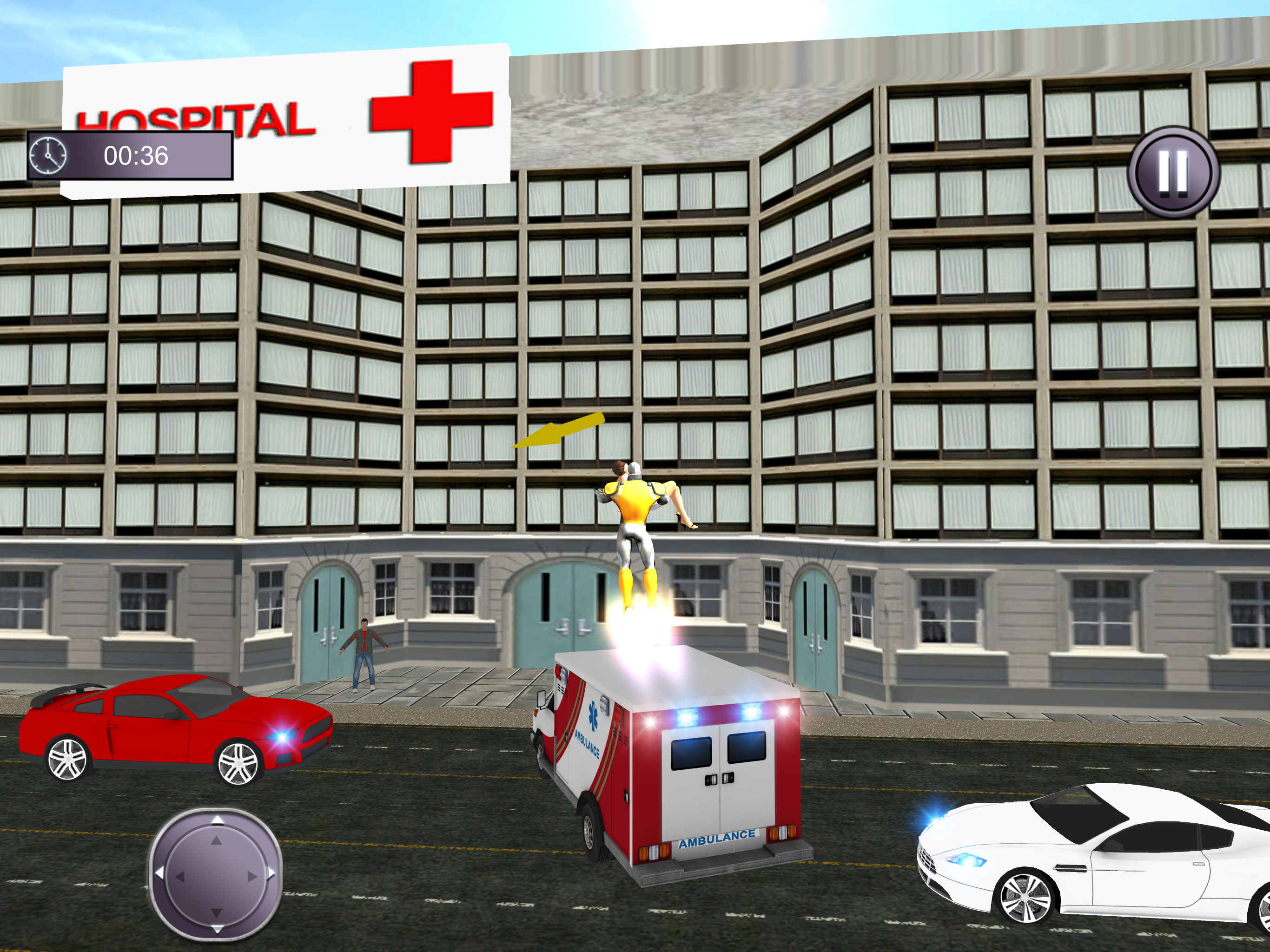 Flying Robot Rescue Mission