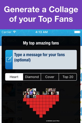 MyTopFans - Track your profile followers screenshot 2