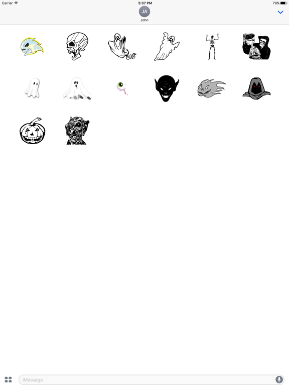 Screenshot #5 pour Paranormal Ghost Stickers