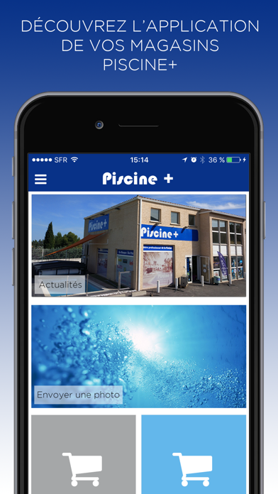 Piscine Plus : votre professionnel piscine et spa Screenshot 1 - AppWisp.com Piscine Plus : votre professionnel piscine et spa Screenshot 1 - AppWisp.com