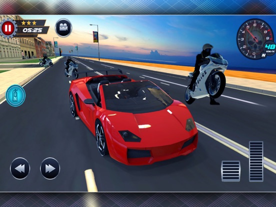 Police Bike Crime Chase iPad screenshot