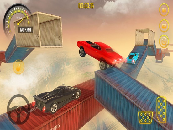 Impossible Tracks Stunt Racer iPad screenshot