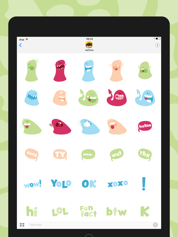 Screenshot #6 pour Build-A-Blob Sticker Pack
