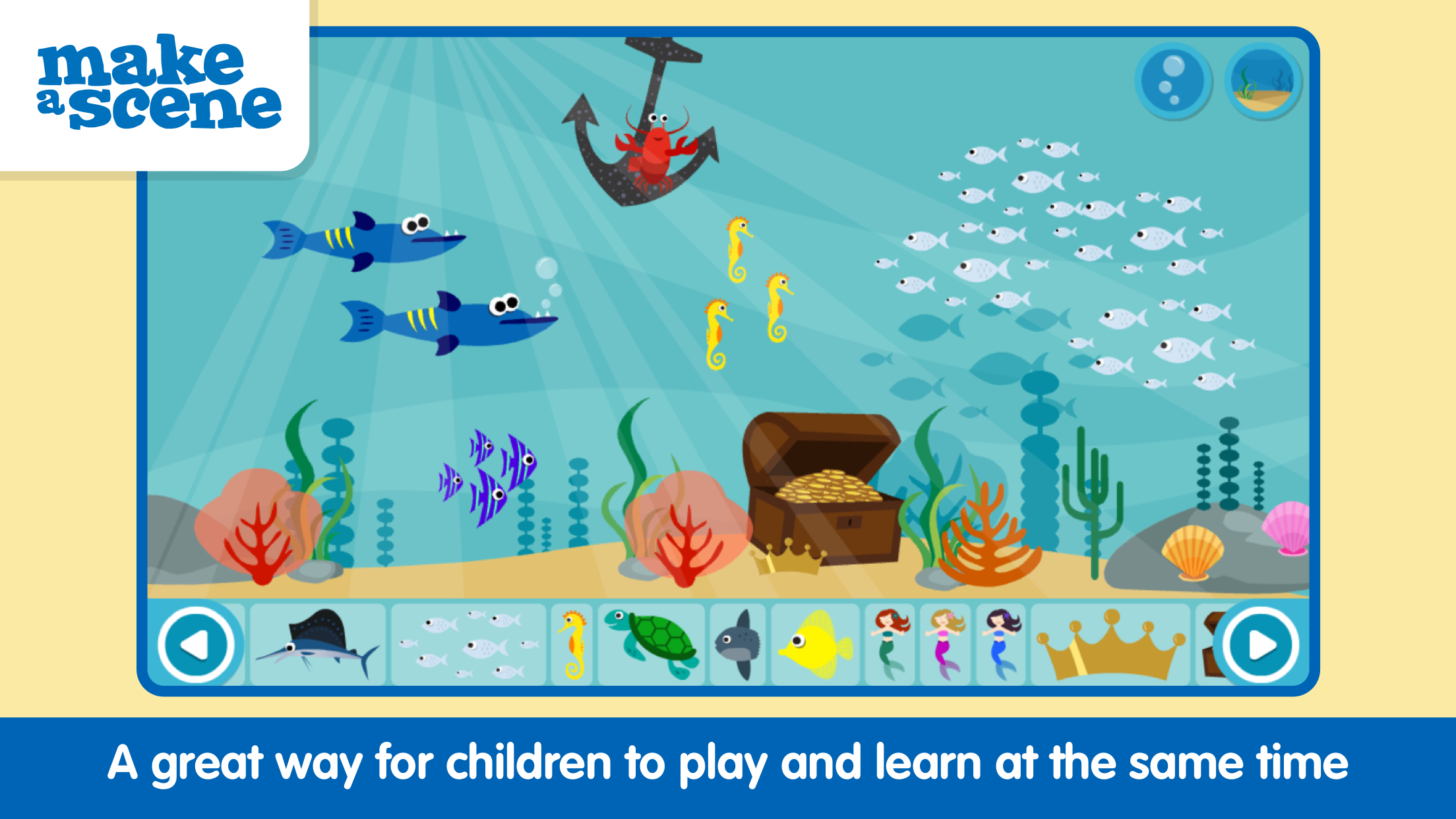 Make a Scene: Under The Sea (Pocket)