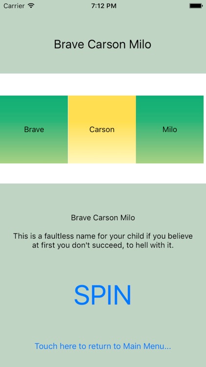 No You Di'int Baby Name Generator screenshot-4