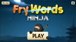 Game screenshot Fry Words Ninja - Reading Game mod apk