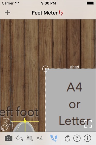 Feet Meter  measure shoe size screenshot 4