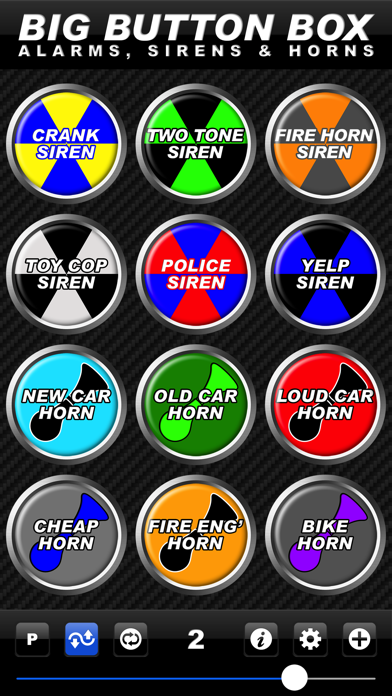 Big Button Box: Alarms, Sirens & Horns screenshot 2