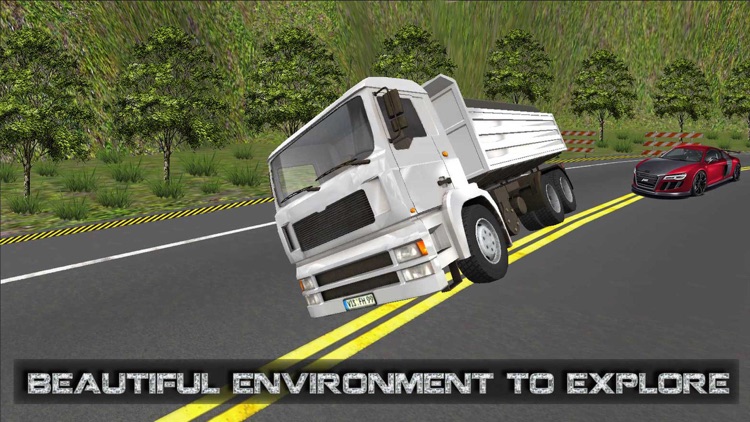 Cargo Trailer Driving Simulation: Delivery Truck
