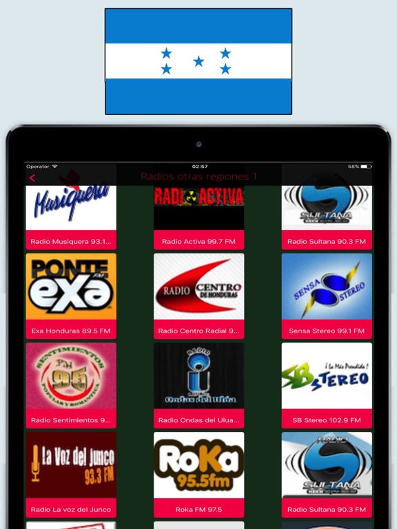 Screenshot #6 pour Honduras Radios / Emisoras de Radio en Vivo AM FM