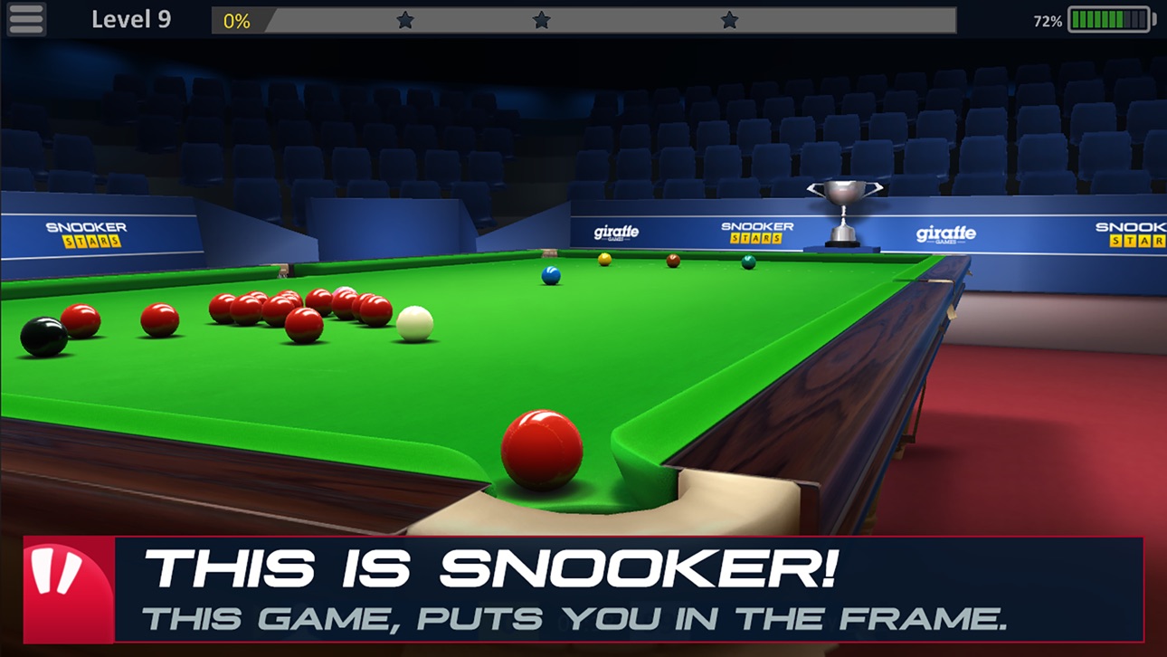 Snooker Stars Hack screenshot 1 - iOS game interface